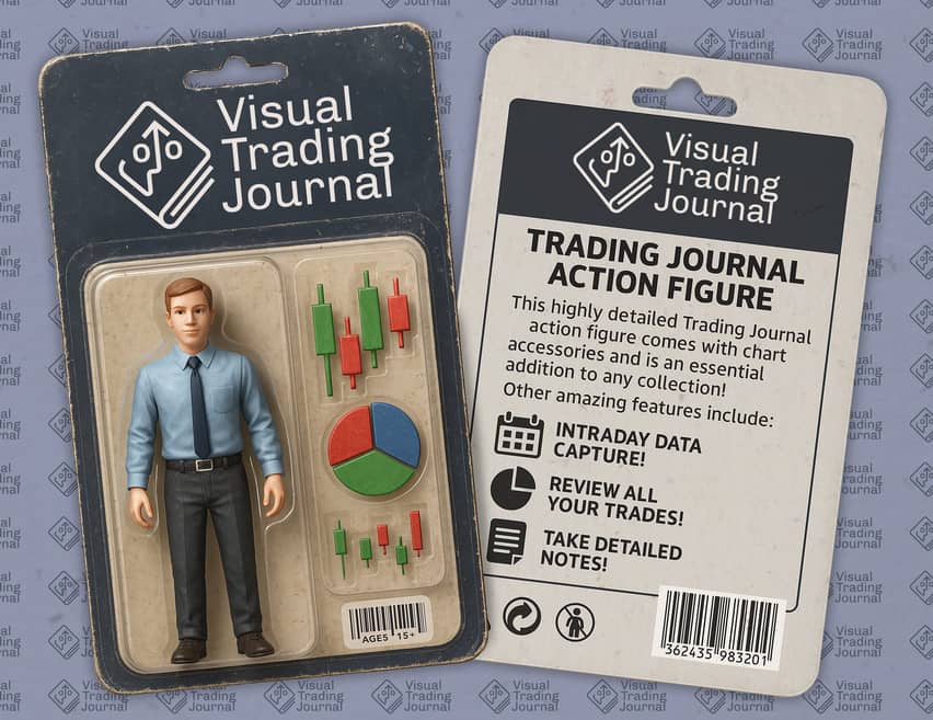 Die neue Visual Trading Journal-Actionfigur - out now! Die neue Visual Trading Journal-Actionfigur - out now!